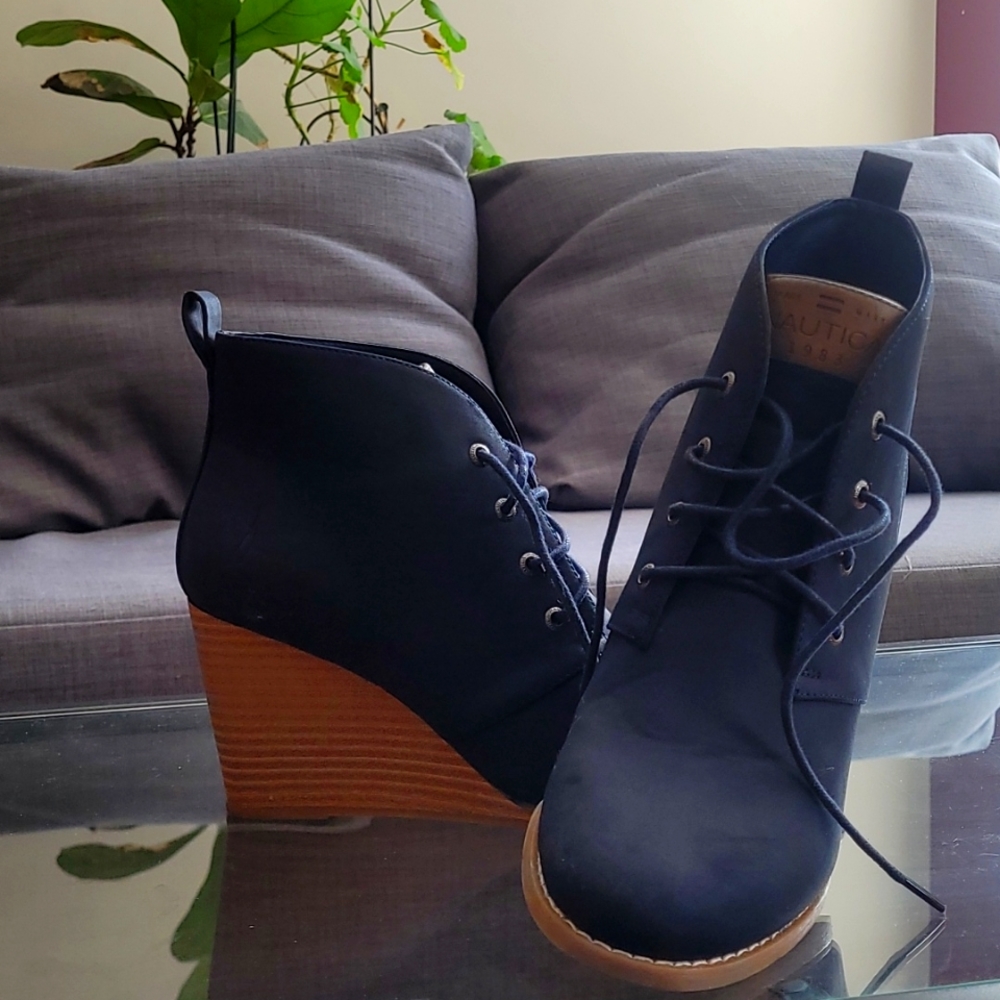 Nautica, size 8.5, women's wedges